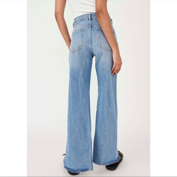 Free People Front Slit Jeans - Picture 3 of 7